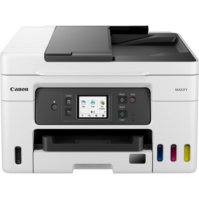 Canon MAXIFY GX4050, Jet d'encre, Impression couleur, 600 x 1200 DPI, A4, Impression directe, Noir, Blanc