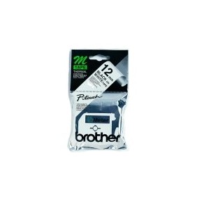Brother Labelling Tape - 12mm, BlackWhite, Blister, M, Japon, 1,2 cm, 8 m, 98 mm, 190 mm