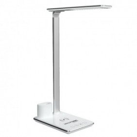 RealPower ChargeAIR All Light, Gris, Home office, Salon, Bureau, 5 W, LED, 3000 K, 6500 K