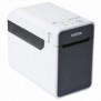 Brother TD-2135N - Imprimante d'étiquettes de bureau, Thermique directe, 300 x 300 DPI, 152,4 mmsec, Avec fil &sans fil, Gris, Blanc