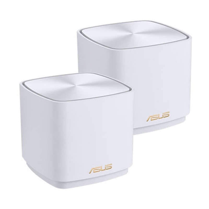 ASUS ZenWiFi XD4 Plus AX1800 2 Pack, Blanc, Interne, Routeur maillé, Énergie, 306,58 m², Bi-bande 2,4 GHz  5 GHz