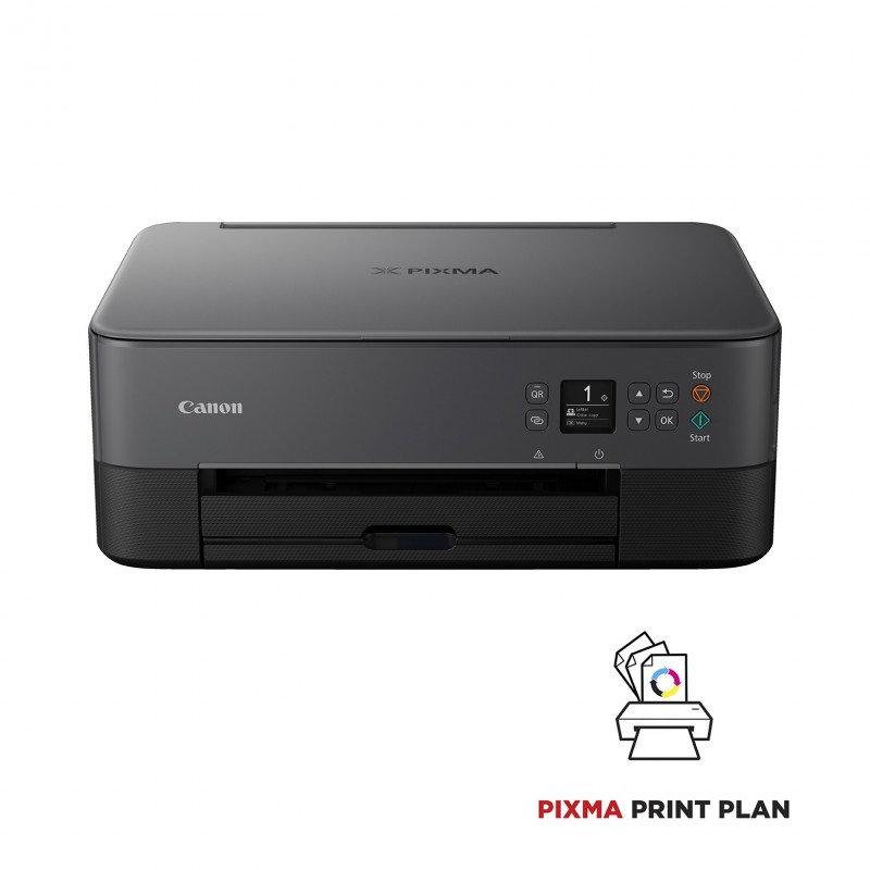 Canon PIXMA TS5350i, Jet d'encre, Impression couleur, 4800 x 1200 DPI, Copie couleur, A4, Noir