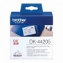 Brother DK-44205, Noir sur blanc, DK, Blanc, Thermique directe, Chine, 5 année