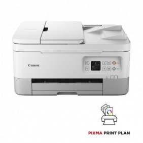 Canon PIXMA TS7451i, Jet d'encre, Impression couleur, 4800 x 1200 DPI, Copie couleur, A4, Blanc