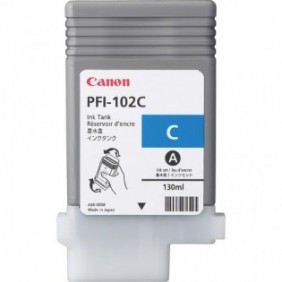 Canon PFI-102C, Cyan, 130 ml