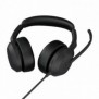 Jabra Evolve2 50, Avec fil &sans fil, BureauCentre d'appels, 20 - 20000 Hz, 148,9 g, Casque, Noir