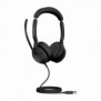 Jabra Evolve2 50, Avec fil &sans fil, BureauCentre d'appels, 20 - 20000 Hz, 148,9 g, Casque, Noir