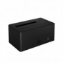 ICY BOX IB-1121-U3, HDD, SATA, Série ATA II, Série ATA III, 2.5,3.5", USB 3.2 Gen 1 3.1 Gen 1 Type-A, Noir, Plastique