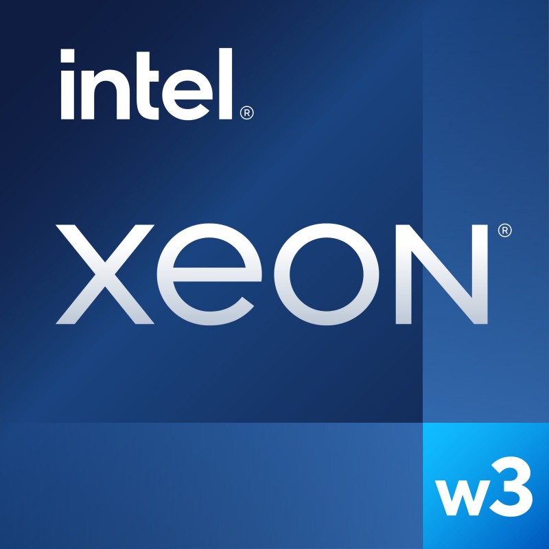 Intel Xeon w3-2435, Intel® Xeon® W, LGA 4677 Socket E, Plateau, Intel, w3-2435, 3,1 GHz