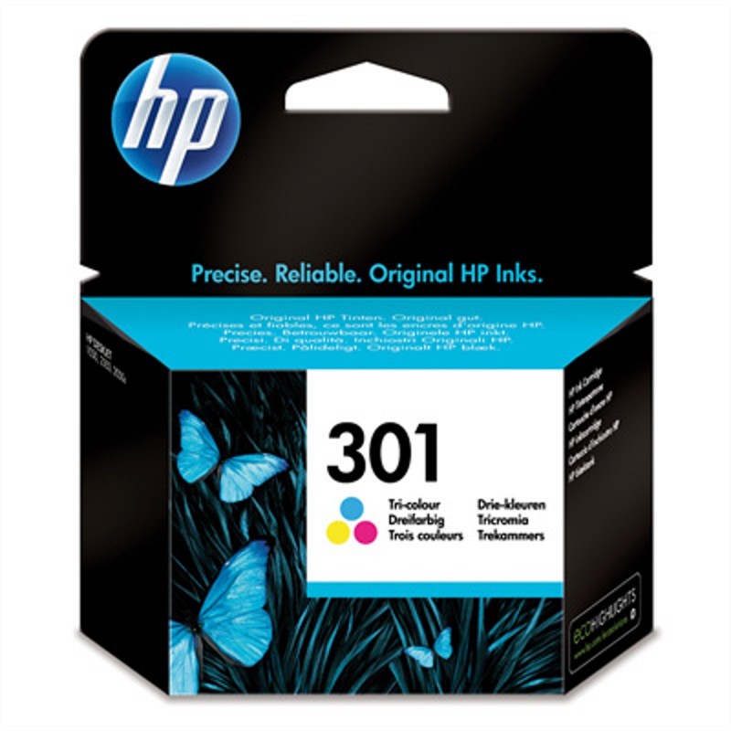 HP DeskJet 301 - Ink Cartridge Original - 3-  4-Color Cartridge, cyan, magenta, Yellow - 3 ml