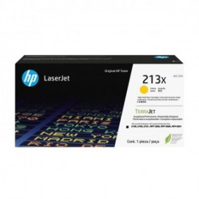 HP 213X Toner LaserJet authentique Grande capacité Jaune, 6000 pages, Jaune, 1 pièce
