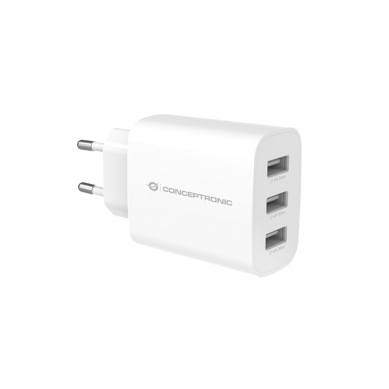 Conceptronic ALTHEA13W, Intérieure, Secteur, 5 V, Blanc