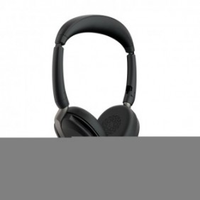 Jabra Evolve2 65 Flex, Avec fil &sans fil, BureauCentre d'appels, 20 - 20000 Hz, 136 g, Casque, Noir