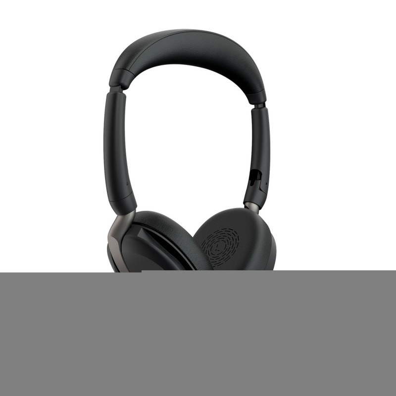 Jabra Evolve2 65 Flex, Avec fil &sans fil, BureauCentre d'appels, 20 - 20000 Hz, 136 g, Casque, Noir