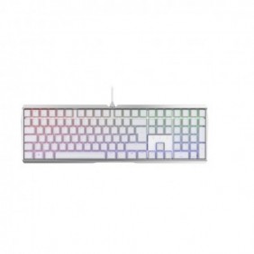 Cherry MX 3.0S RGB, Avec fil, USB, Clavier mécanique, QWERTZ, LED RGB, Blanc