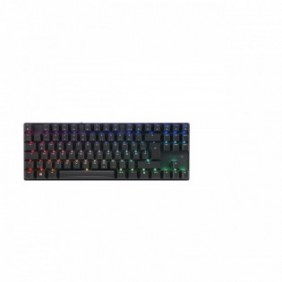 Cherry MX 8.2 TKL Wireless RGB, Sans fil, RF sans fil + Bluetooth, Clavier mécanique, QWERTZ, LED RGB, Noir
