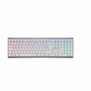 Cherry MX 3.0S Wireless RGB, Sans fil, RF sans fil + Bluetooth, Clavier mécanique, QWERTZ, LED RGB, Blanc