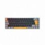 Cherry MX-LP 2.1 Compact Wireless, Sans fil, RF sans fil + Bluetooth, Clavier mécanique, QWERTZ, LED RGB, Noir