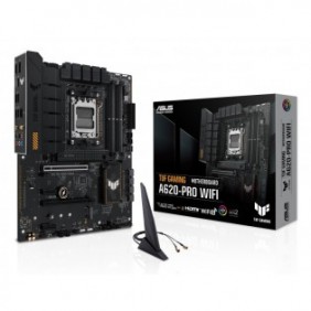 ASUS TUF GAMING A620-PRO WIFI, AMD, Emplacement AM5, AMD Ryzen 5000 Series, AMD Ryzen 7000 Series, Emplacement AM5, DDR5-SDRAM, 192 Go