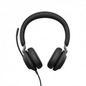 Jabra Evolve2 40 SE, Avec fil, AppelsMusique, 20 - 20000 Hz, 188 g, Casque, Noir