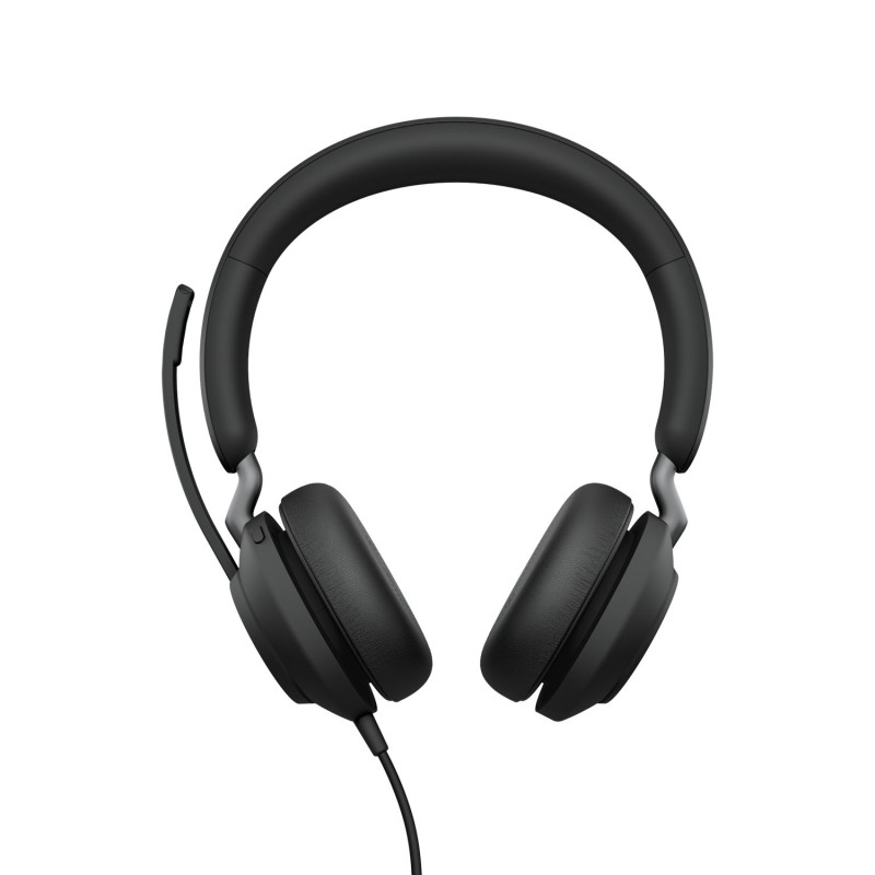 Jabra Evolve2 40 SE, Avec fil, AppelsMusique, 20 - 20000 Hz, 188 g, Casque, Noir