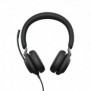 Jabra Evolve2 40 SE, Avec fil, AppelsMusique, 20 - 20000 Hz, 188 g, Casque, Noir