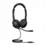 Jabra Evolve2 30 SE, Avec fil, BureauCentre d'appels, 20 - 20000 Hz, 125 g, Casque, Noir