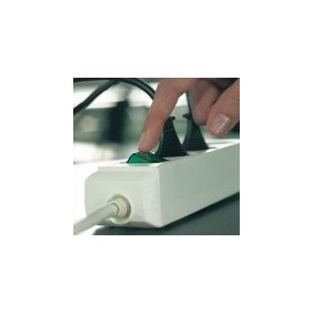 Brennenstuhl BN-1159350010, 10 sortie CA, Gris, 3 m