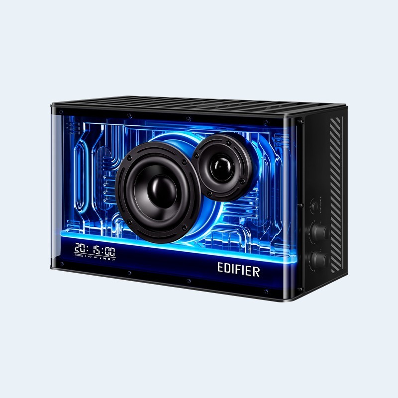Edifier QD35, 2-voies, Avec fil &sans fil, 40 W, 60 - 40000 Hz, 8 Ohm, Noir