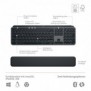 Logitech 920-011606, Sans fil, Bluetooth, Commutateur de touche « ciseaux », QWERTZ, LED, Graphite
