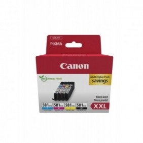Canon 1998C007, Noir, Cyan, Magenta, Jaune, 4 pièce, Multi pack