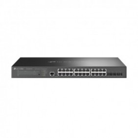 TP-LINK Omada SG3428XPP-M2, Géré, L2+, 2.5G Ethernet 10010002500, Connexion Ethernet, supportant l'alimentation via ce port , Grille de montage, 1U