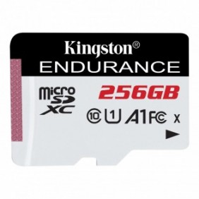 Kingston SDCE256GB, 256 Go, MicroSDXC, Classe 10, UHS-I, 95 Mos, 45 Mos