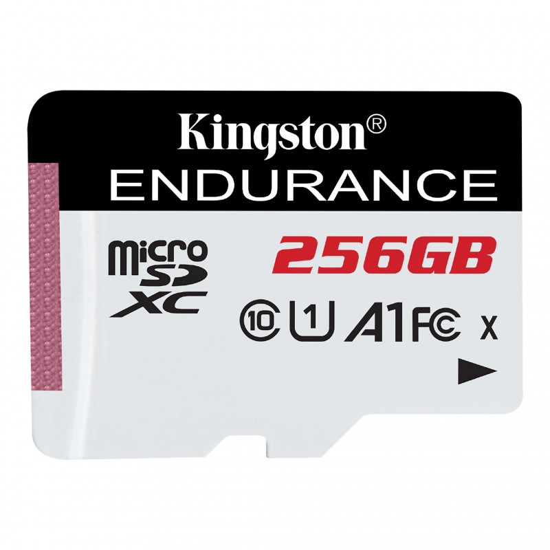 Kingston SDCE256GB, 256 Go, MicroSDXC, Classe 10, UHS-I, 95 Mos, 45 Mos