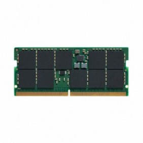 Kingston KSM56T46BD8KM-32HA, 32 Go, 1 x 32 Go, DDR5, 262-pin SO-DIMM, Noir, Vert