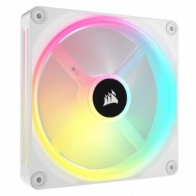 Corsair iCUE LINK QX140 RGB, Ventilateur, 14 cm, 480 trmin, 2000 trmin, Blanc