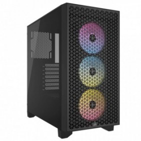 Corsair CC-9011255-WW, Midi Tower, PC, Noir, ATX, Jouer, Multicolore