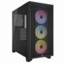 Corsair CC-9011255-WW, Midi Tower, PC, Noir, ATX, Jouer, Multicolore