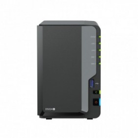 Synology DiskStation DS224+, NAS, Bureau, Intel® Celeron®, J4125, 2 Go, DDR4