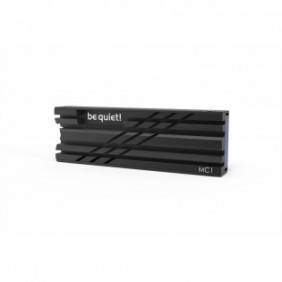 Be Quiet! Refroidisseur de SSD MC1, Dissipateur thermiqueRadiateur, Noir