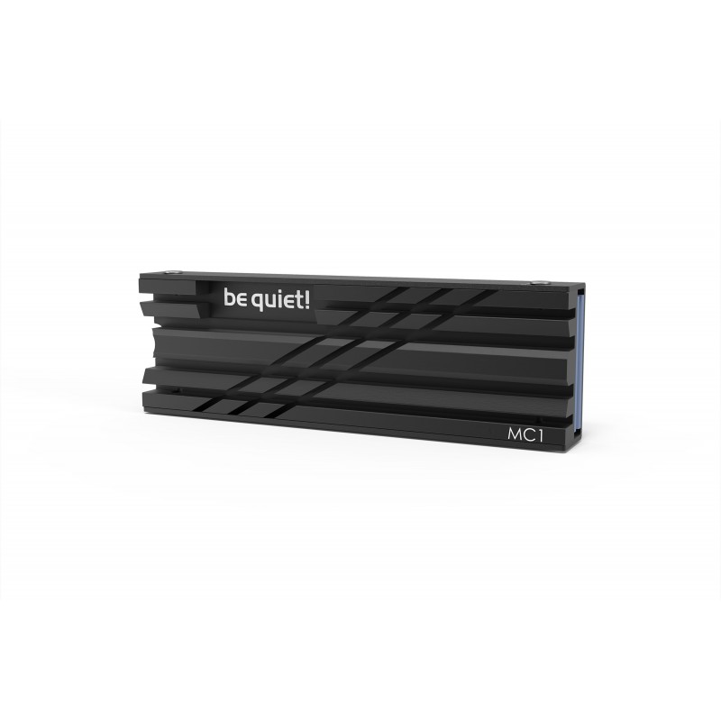 Be Quiet! Refroidisseur de SSD MC1, Dissipateur thermiqueRadiateur, Noir