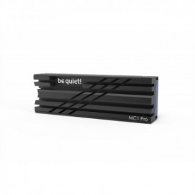 Be Quiet! Refroidisseur de SSD PRO MC1, Dissipateur thermiqueRadiateur, Noir