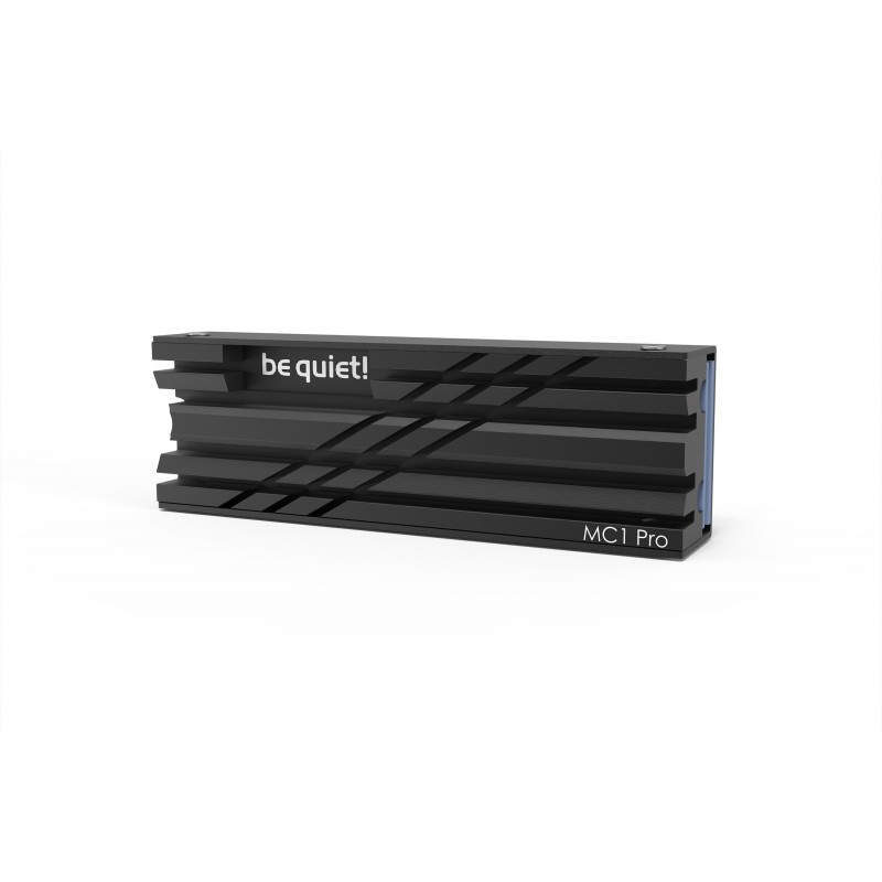 Be Quiet! Refroidisseur de SSD PRO MC1, Dissipateur thermiqueRadiateur, Noir