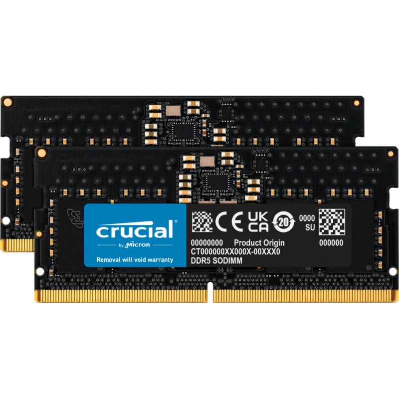 Crucial CT2K8G56C46S5, 16 Go, 2 x 8 Go, DDR5, 5600 MHz