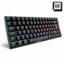 Sharkoon SKILLER SGK50 S3, Avec fil, USB, Clavier mécanique, QWERTZ, LED RGB, Noir