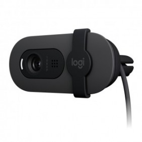 Logitech Brio 100, 2 MP, 1920 x 1080 pixels, Full HD, 30 ips, 1280x720@30fps, 1920x1080@30fps, 720p, 1080p