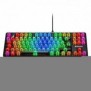 Sharkoon SGK70W, Sans clé 80 - 87%, Avec fil &sans fil, USB, QWERTZ, LED RGB, Noir