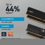 Crucial Pro CP2K24G60C48U5, 48 Go, 2 x 24 Go, DDR5, 6000 MHz, 288-pin DIMM