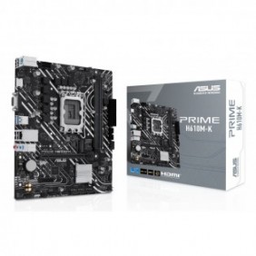 ASUS Prime H610M-K, Intel, LGA 1700, Intel® Celeron®, Intel® Core™ i3, Intel® Core™ i5, Intel® Core™ i7, Intel® Core™ i9,..., DDR5-SDRAM, 96 Go, DIMM