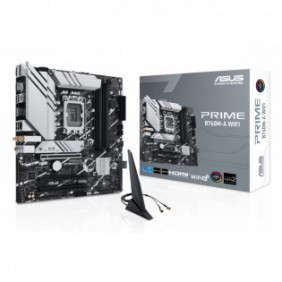 ASUS PRIME B760M-A WIFI, Intel, LGA 1700, Intel® Celeron®, Intel® Core™ i3, Intel® Core™ i5, Intel® Core™ i7, Intel® Core™ i9,..., LGA 1700, DDR5-SDRAM, 128 Go